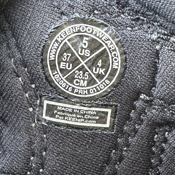 KEEN Whisper Sandals Leather Men's Youth Dark Brown Size 5 Outdoor Hiking - Picture 9 of 10